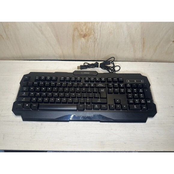 Msi Forge GK100 RGB Gaming Keyboard - Picture 1 of 5